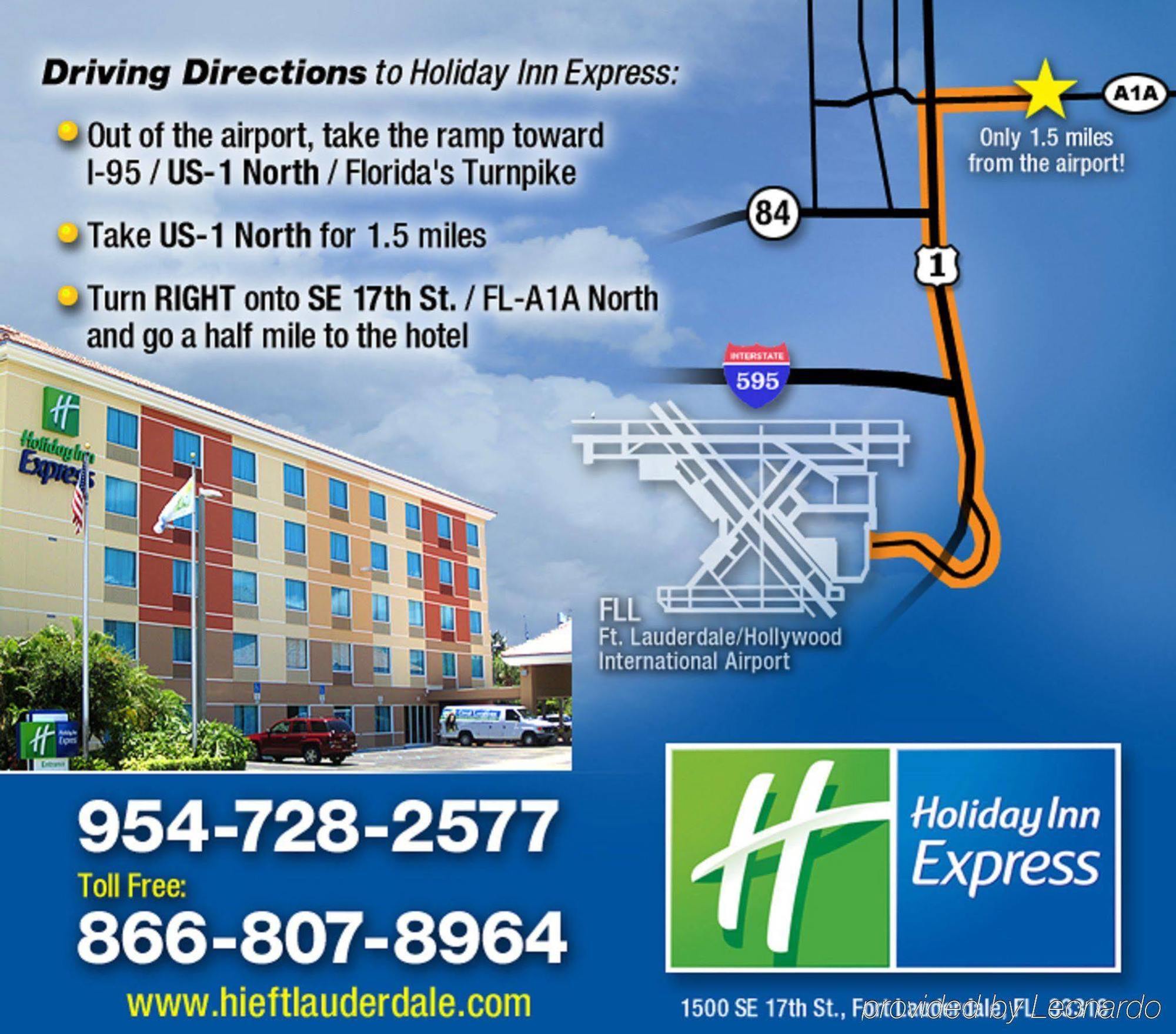 Holiday Inn Express Ft Lauderdale Cruise-Airport By Ihg Форт-Лодердейл Екстер'єр фото
